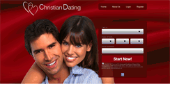 Desktop Screenshot of christiandating.co.za